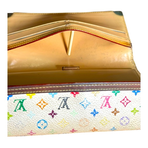 LOUIS VUITTON Takashi Murakami Multicolor Monogram International wallet - Picture 11 of 16
